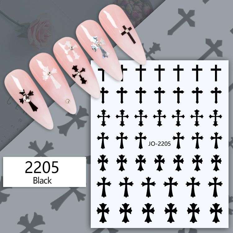 Nail Sticker -  Black