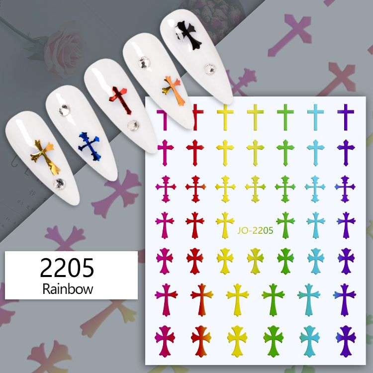 Nail Sticker -  Rainbow