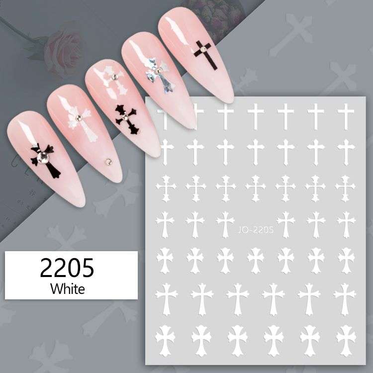 Nail Sticker -   White