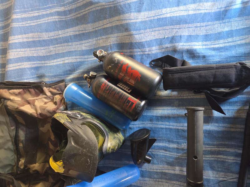 Bt4 Ironhorse Paintball set