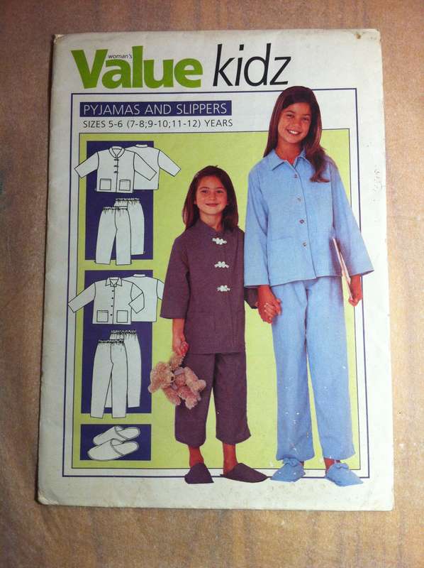 Value Kidz Pyjamas and Slippers  Size 5 - 12 years  Complete