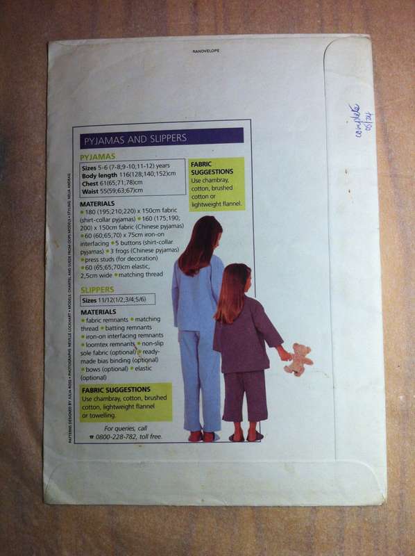Value Kidz Pyjamas and Slippers  Size 5 - 12 years  Complete