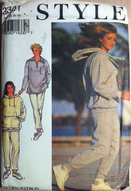Style 2341 Tracksuit Tops and Pants for Knits only. Size 8-18. Complete U/FF