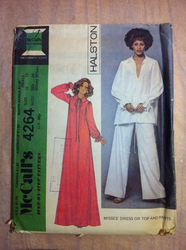 McCalls 4264 Dress or Top and Pants.  Size 10-12. Complete