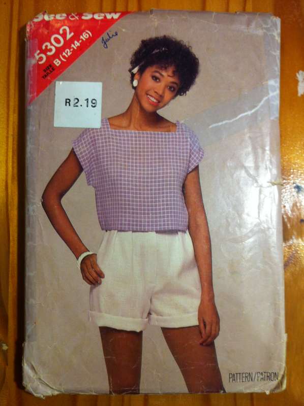 See & Sew 5302 Only Shorts Pattern Available. Size 12-16. Cut on 16.