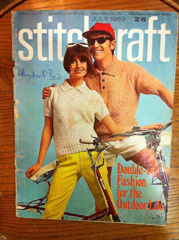 Stitchcraft July 1969. Assorted Stitchcrafts. Book is well used and very worn.