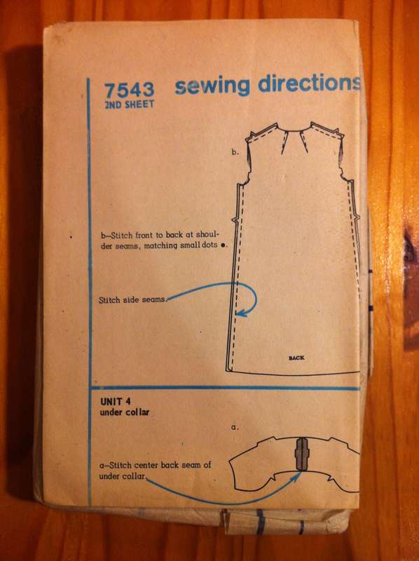 Simplicity 7543 Overblouse, Skirt, Jacket and Coat. Size 18. Pattern is Complete. No Cover Envelope