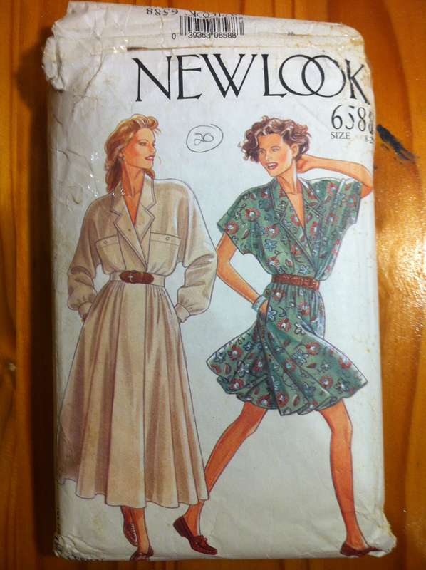New Look 6588 Dress and Culotte Dress. Only size 20 available. Complete