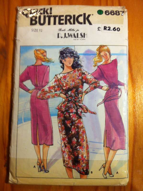 Bundle A. 5 Incomplete / Worn Patterns missing Instructions and or Pattern Pieces. See Photos