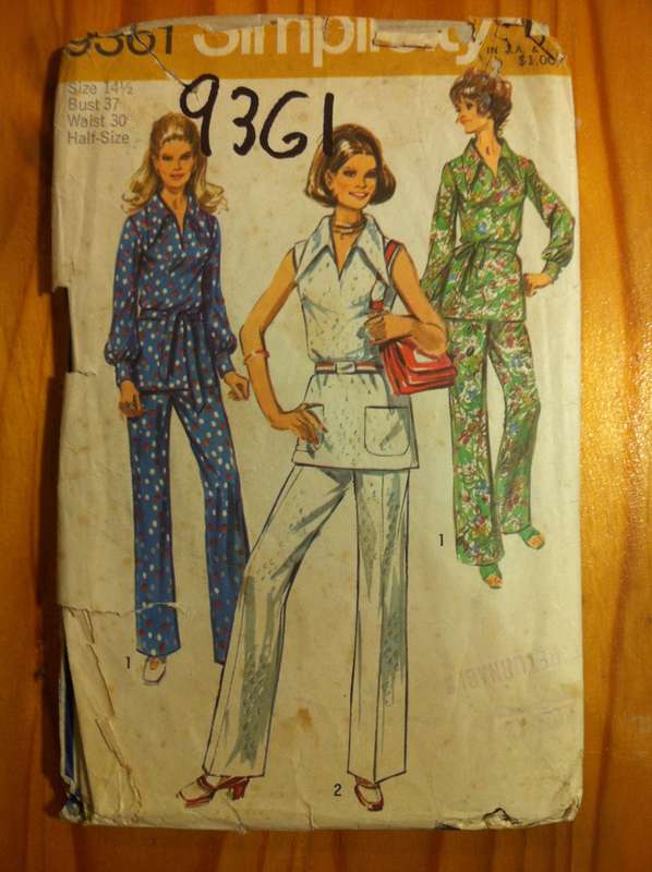 Bundle A. 5 Incomplete / Worn Patterns missing Instructions and or Pattern Pieces. See Photos