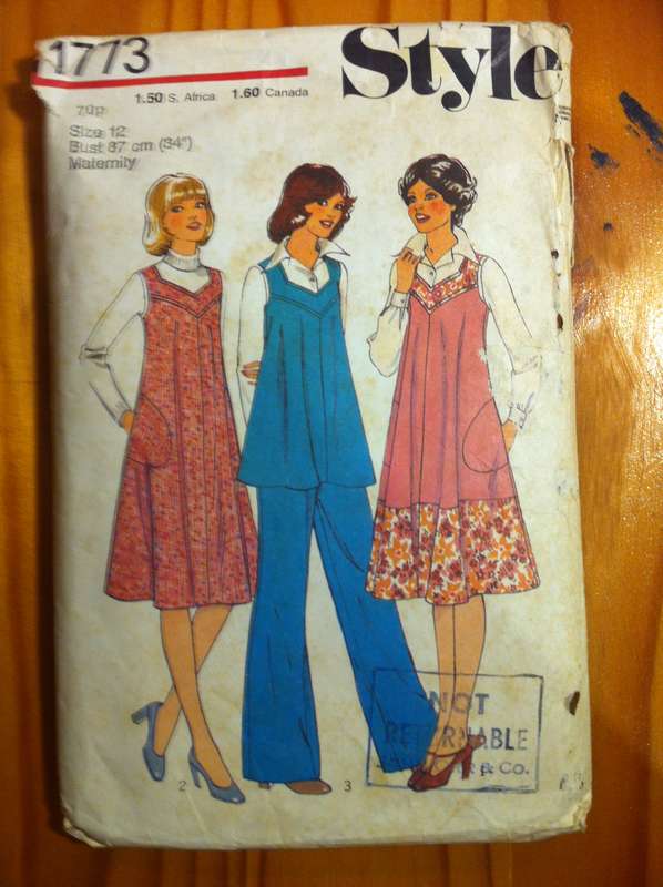 Bundle B. 4 Incomplete / Worn Patterns with missing Instructions and or Pattern Pieces