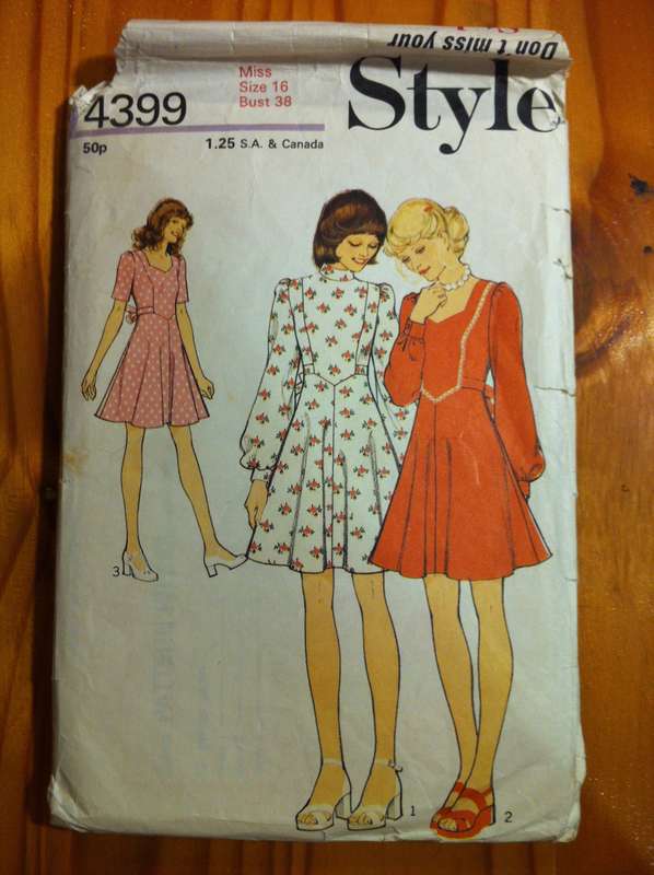 Bundle C. 4 Incomplete / Worn Patterns with Missing Pattern Pieces and or Instructions.