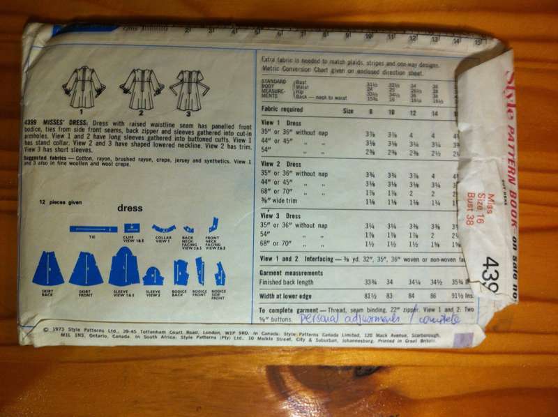 Bundle C. 4 Incomplete / Worn Patterns with Missing Pattern Pieces and or Instructions.