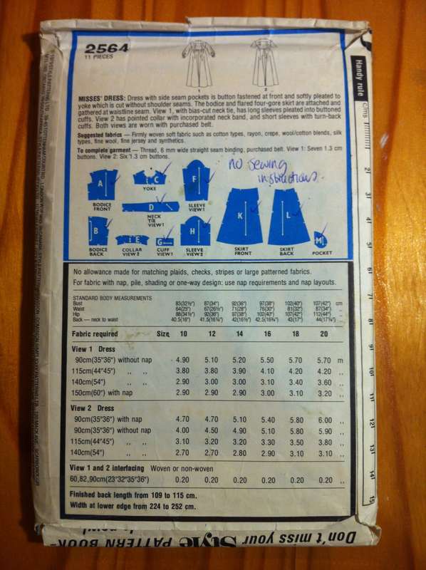Bundle D. 4 Incomplete / Worn Patterns Missing Pattern Pieces and or Instructions.