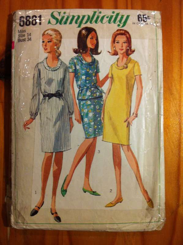 Bundle D. 4 Incomplete / Worn Patterns Missing Pattern Pieces and or Instructions.