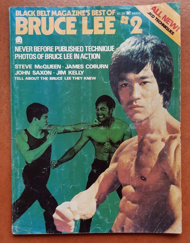 Vintage BRUCE LEE #2 ( Black Belt Magazines Best of Bruce Lee )