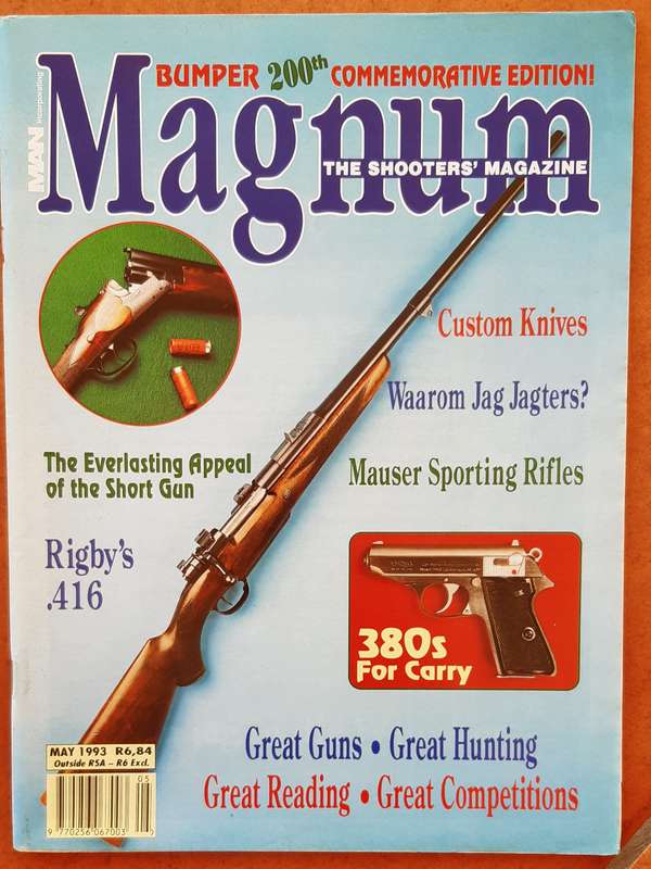 MAGNUM MAGAZINE [ MAN incorporating MAGNUM ] MAY 1993 Bumper 200th COMMEMORATIVE EDITION