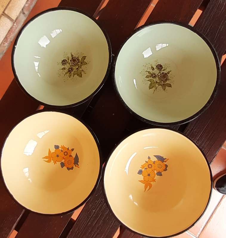 Enamel Bowls [ Diameter 17cm * 6cm Deep ]