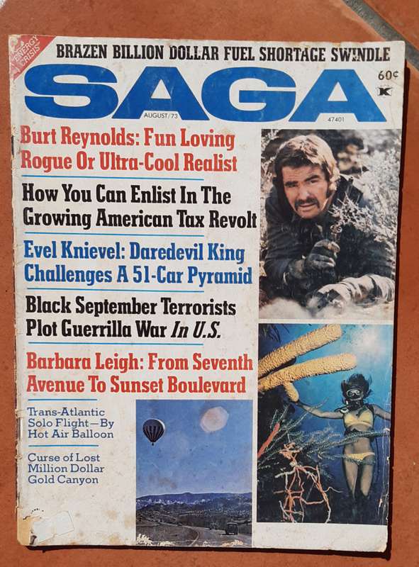 VINTAGE SAGA MAGAZINE    [ AUGUST 1973 ]