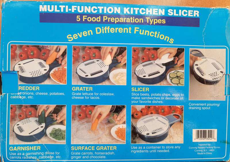 Multi-Function Kitchen Slicer
