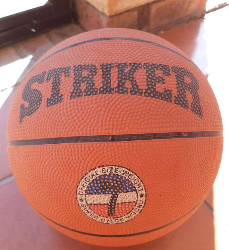 Ball Striker Basketball, Size 7 - Orange