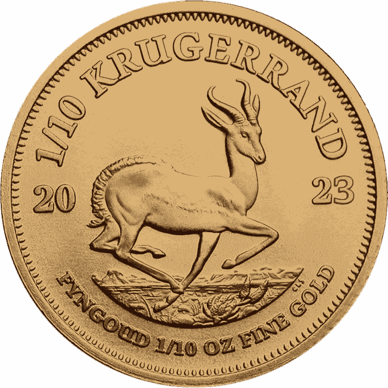 2023 1/10th Krugerrand Gold with Encapsulation