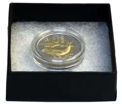 *#* Brand New !!! 2023 SA Bi-Metal Whale. R5 Oom Paul Mint Mark