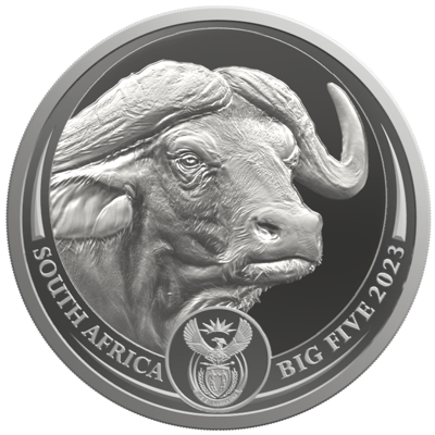 2 oz Gold Coin Set - Big Five II - Buffalo + Krugerrand - 2023