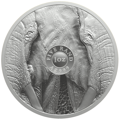 1 oz Silver Coin - Big Five III - Elephant - 2024
