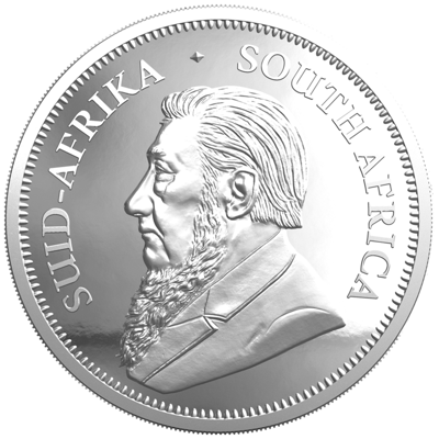 2 oz Silver Coin Set - Big Five III - Elephant + Krugerrand - 2024