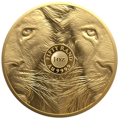 1 oz Gold Coin - Big Five III - Lion - 2025