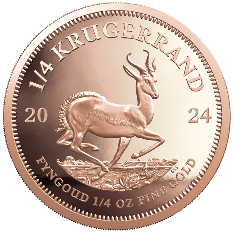 1/4 oz Gold Coin - Krugerrand - 2024