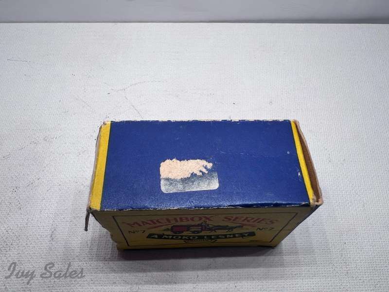 Matchbox Moko #7 Horse Drawn Milk Float Wagon With Original Box
