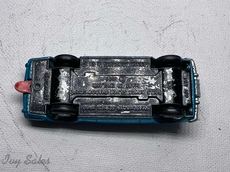 Matchbox #69 Rolls Royce Silver Shadow Convertible