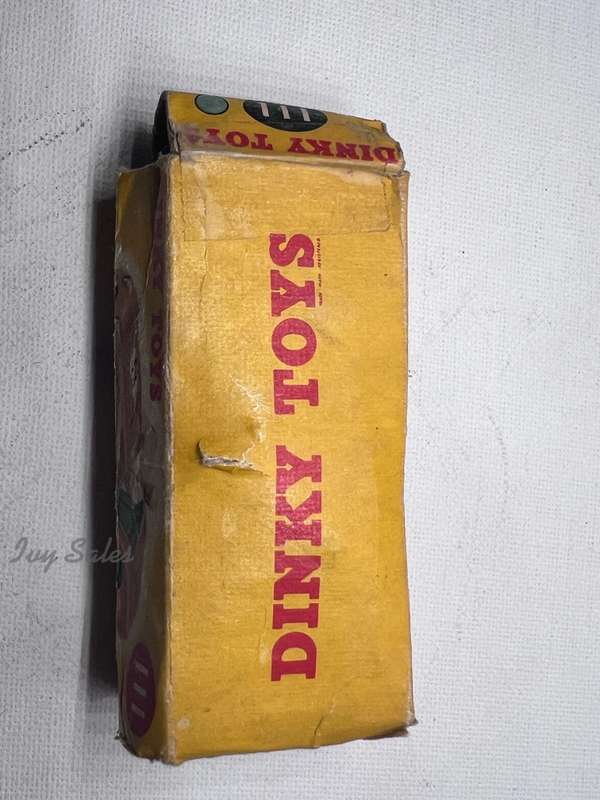 Dinky Toys #111 Triumph TR2 Sports Car With Original Box