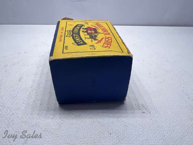 Matchbox Moko #7 Horse Drawn Milk Float Wagon With Original Box