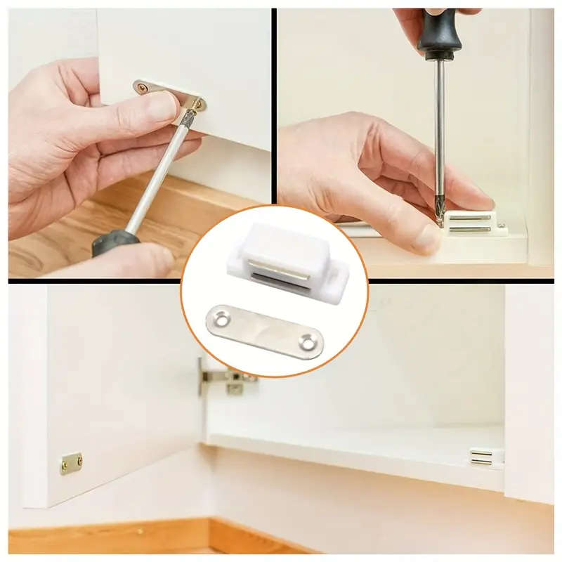4x Magnetic locks for cabinet doors