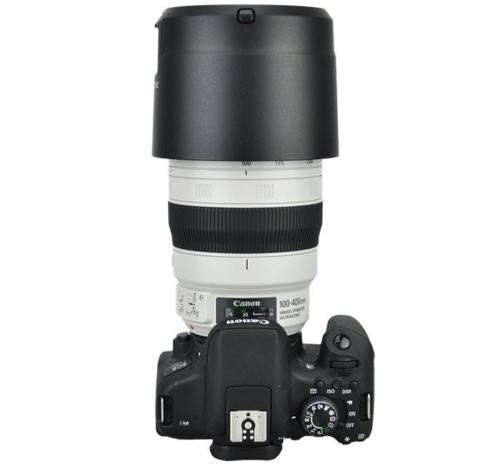 Generic used Lens Hood for Canon EF 100-400mm f/4.5-5.6L USM IS Mark II Lens BLACK