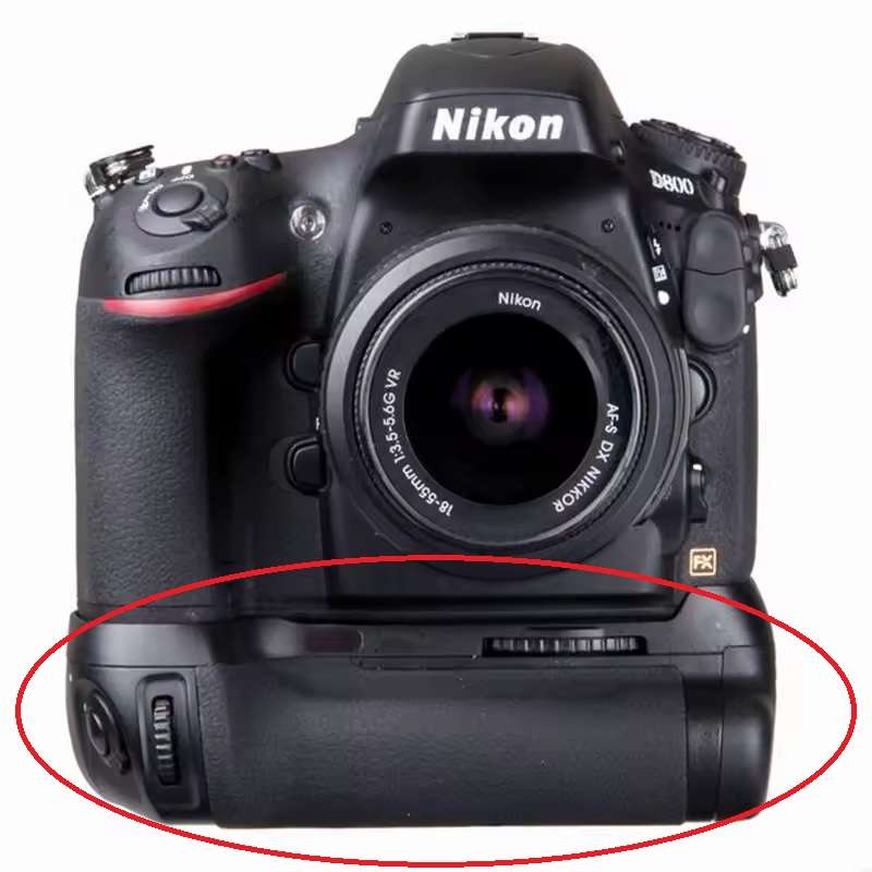 Generic Battery Grip for NIKON D800 D800E D810 DSLR Cameras (MB-D12)