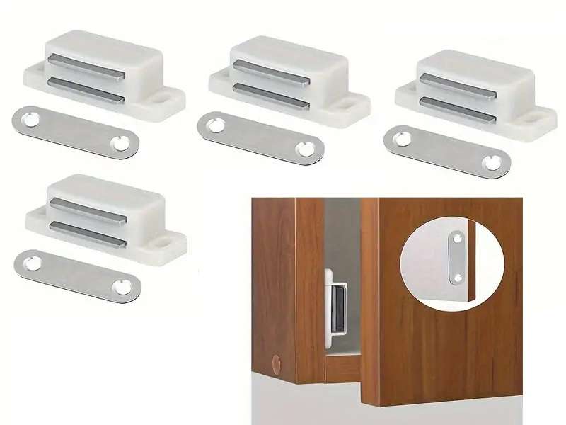 4x Magnetic locks for cabinet doors