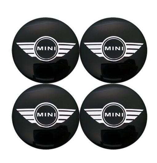 4pcs 54mm / 43mm Car Wheel Centre Caps Rim Hubcaps for MINI (MINI LOGO)