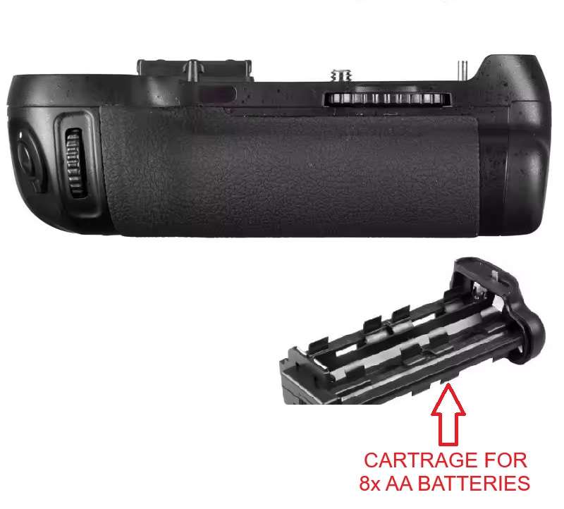 Generic Battery Grip for NIKON D800 D800E D810 DSLR Cameras (MB-D12)