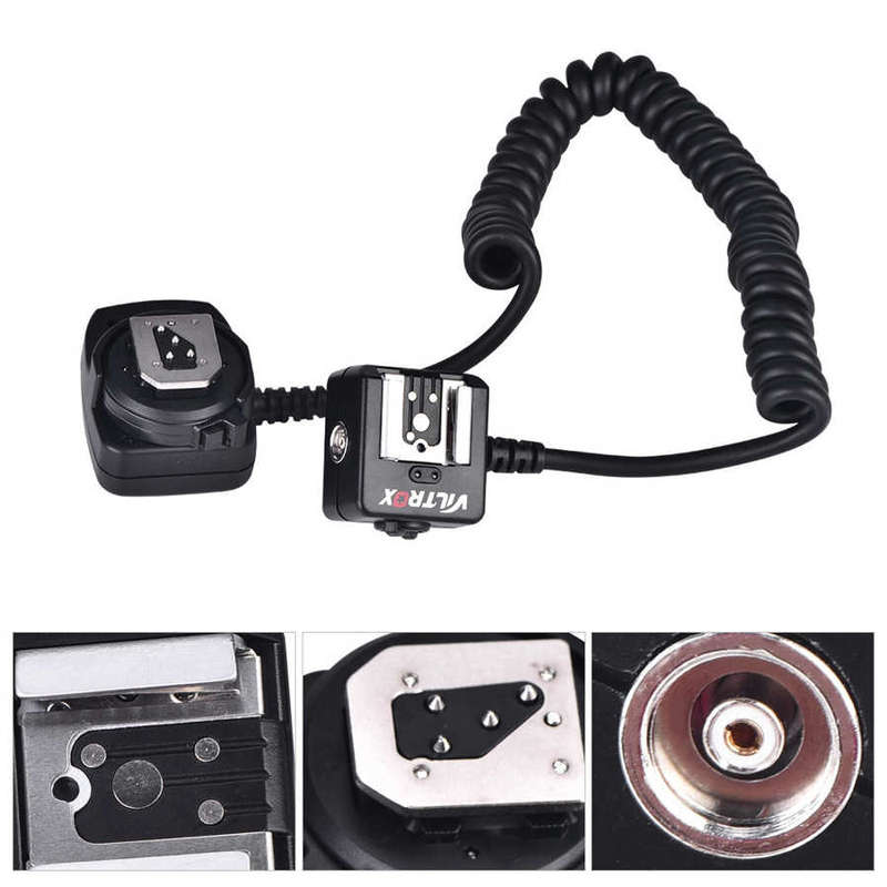 Viltrox SC-30 TTL Off-camera Shoe Sync Cord for Nikon DSLR / Flashes