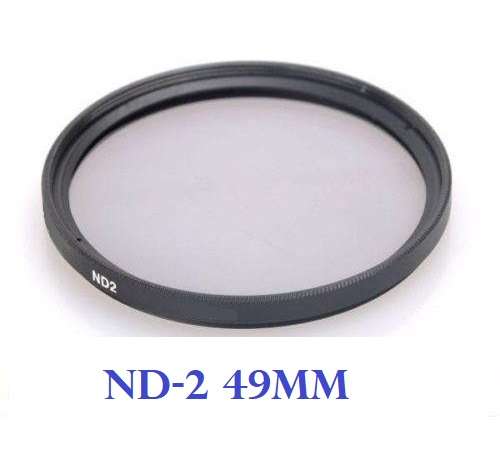 ND-2 Filter for lens with 49mm Filter Thread