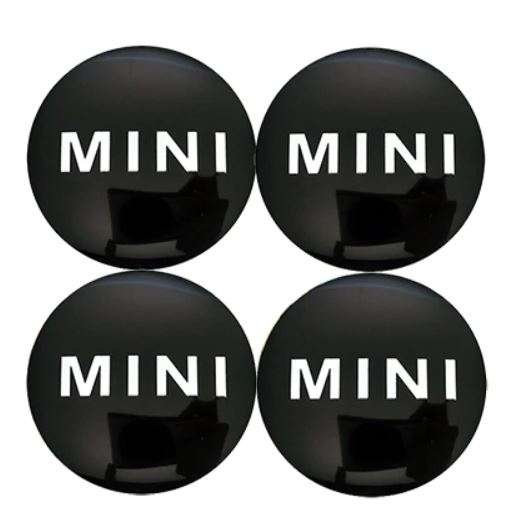 4pcs 54mm / 43mm Car Wheel Centre Caps Rim Hubcaps for MINI (MINI NAME)