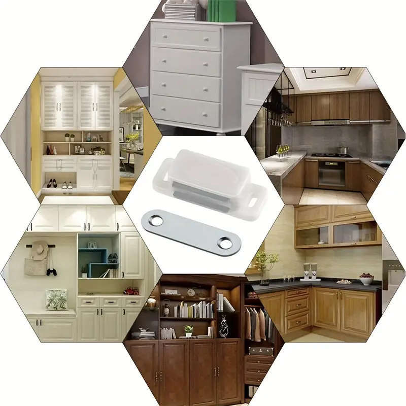 4x Magnetic locks for cabinet doors