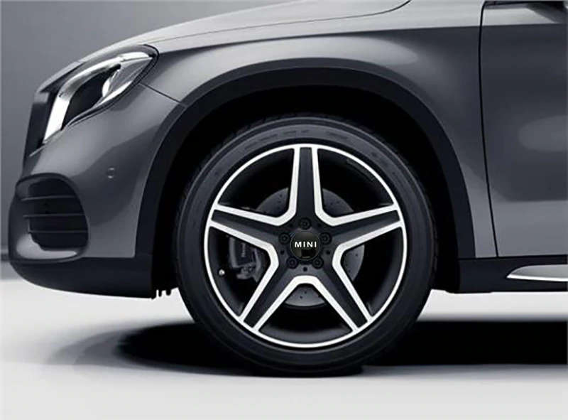 4pcs 56mm / 52mm Car Wheel Centre Caps Rim Hubcaps for MINI (MINI NAME)