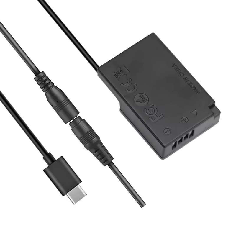 Power Bank LP-E17 Type C Cable DR-E18 ACK-E18 DC Coupler for Canon