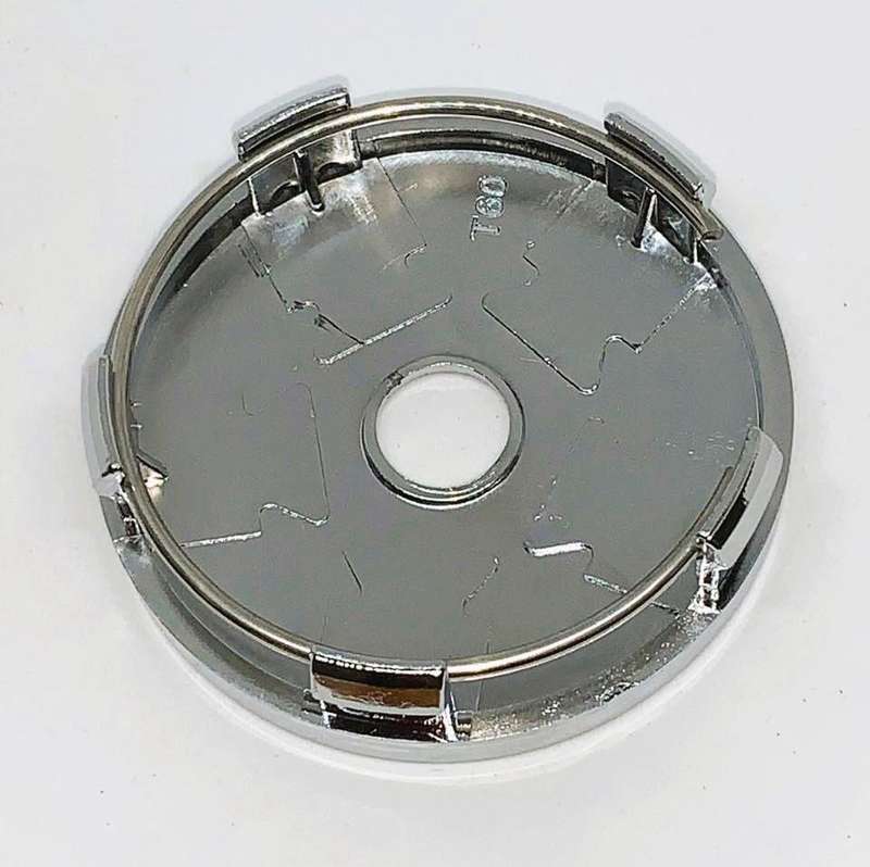 4x WHEEL CENTRE CAPS 60mm / 56mm for FORD (BLACK)
