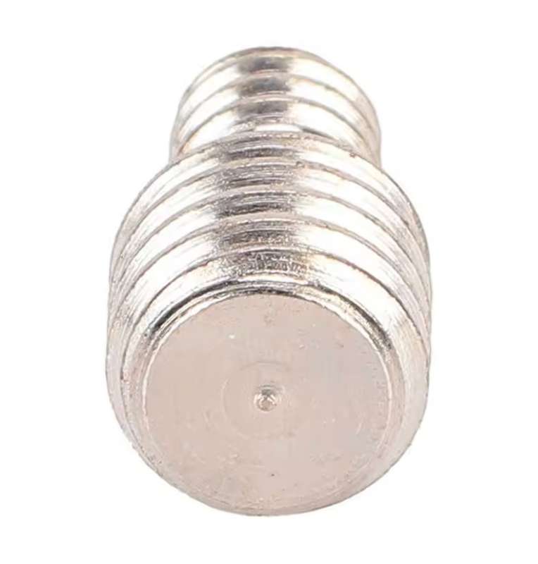 Double Head Stud 3/8 - 1/4 Male to Male Converter for Monopod Tripod Quick Release Plate